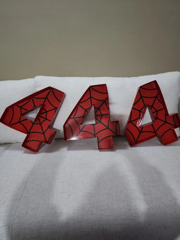 New Spider-Man '4' Cardboard Decoration