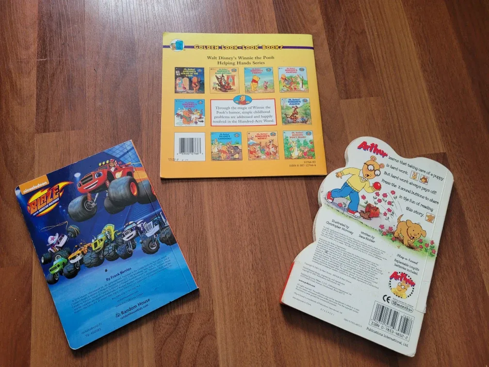 Kids' Books: Arthur, Winnie the Pooh, Blaze image indicator(5)