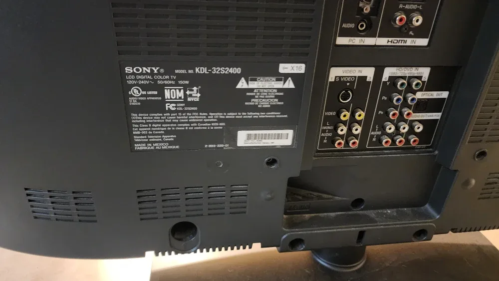 Sony Bravia KDL-32S2400 LCD Digital Colour TV image indicator(2)