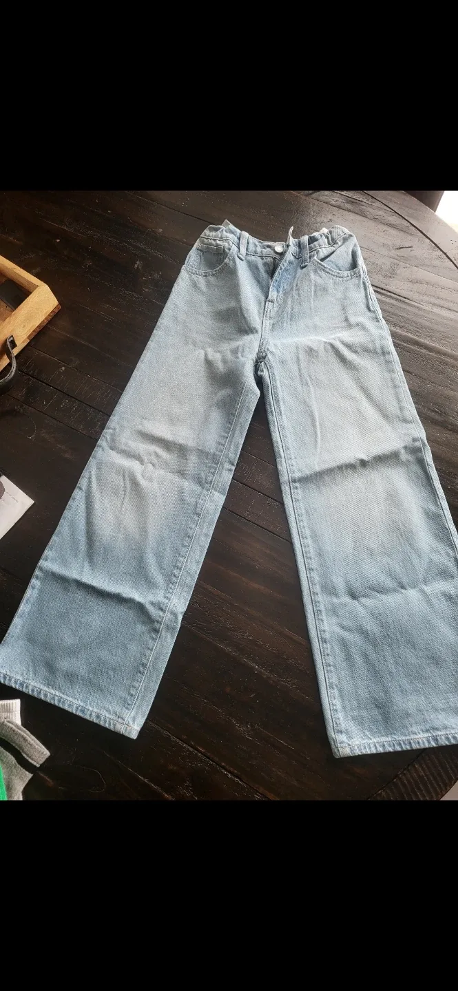 Old Navy Jeans Size 12 & Zara Puffer Jacket Size 10 image indicator(5)