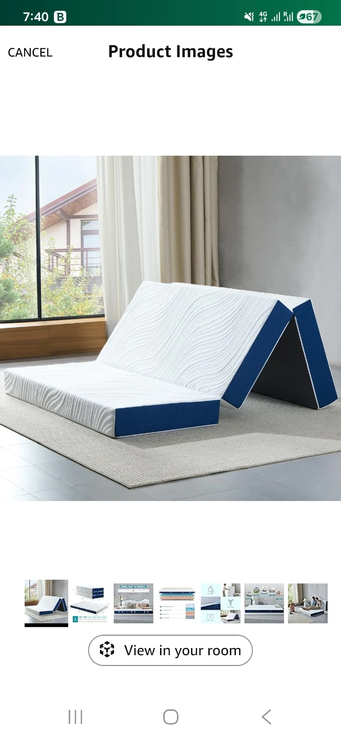 Folding Mattress Queen Size - photo 2