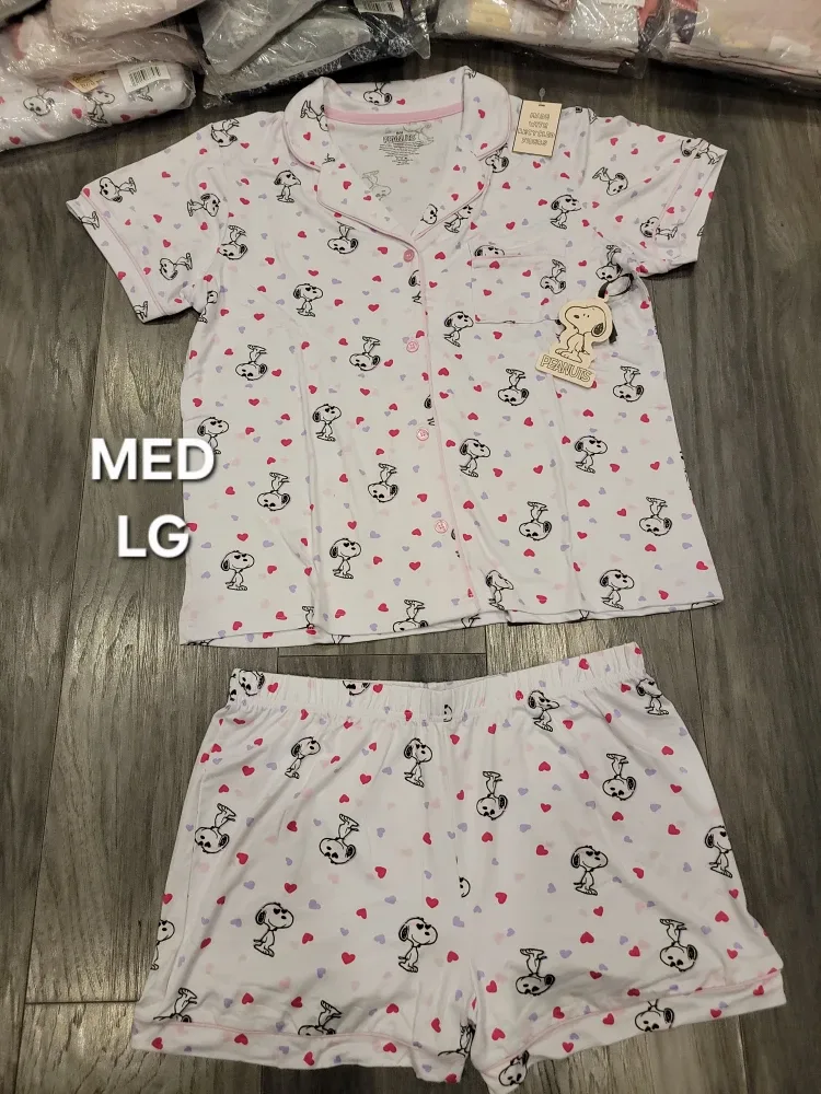 Snoopy Pajama Set - Ladies sizes small, medium,  Large, X-Large image indicator(8)