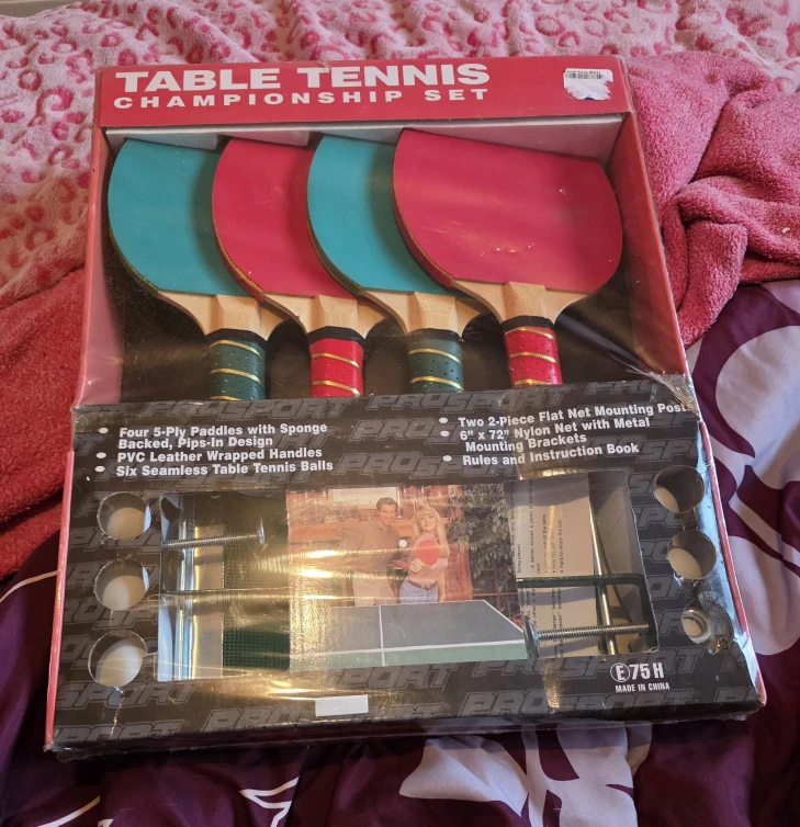 Prosport Table Tennis Championship Set CASH ONLY