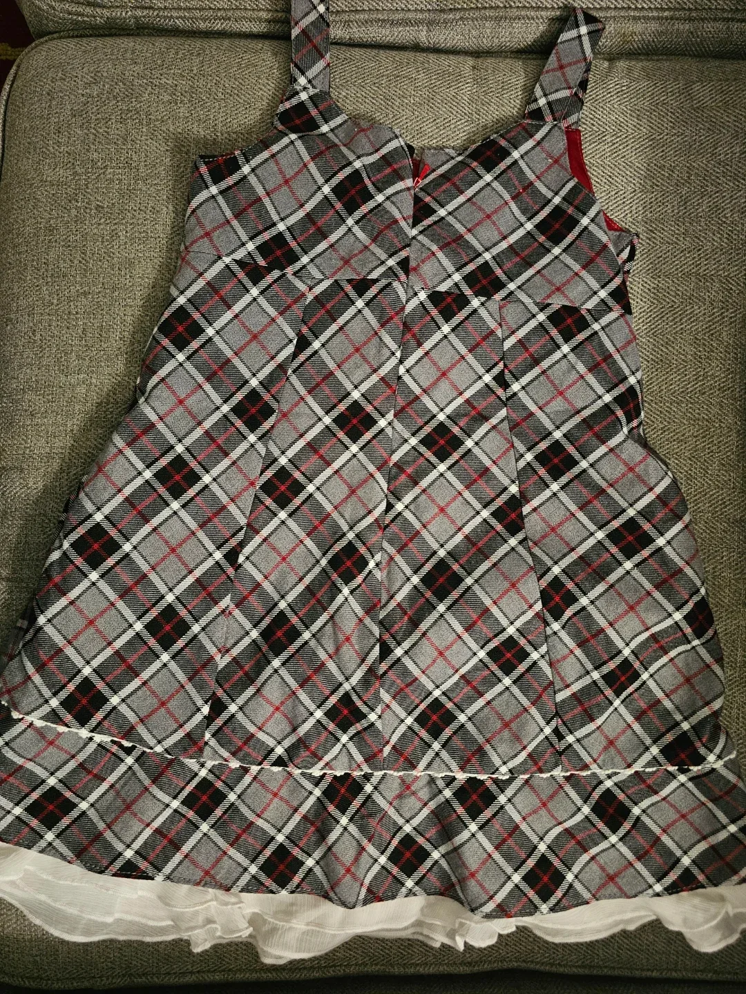 The Children's Place Plaid Dress - Size 6X/7 image indicator(2)