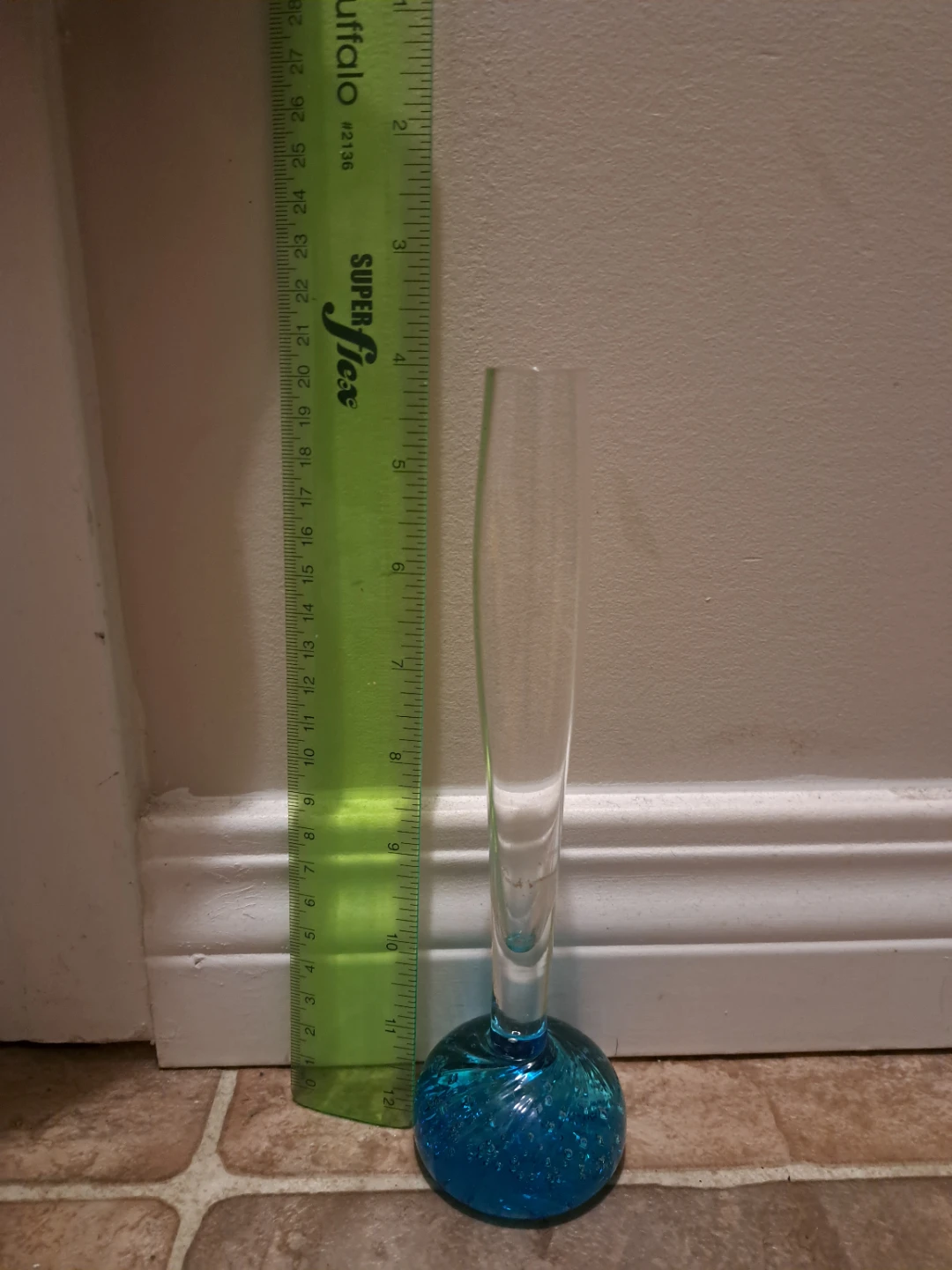 Single flower glass vase 🥕 - photo 2