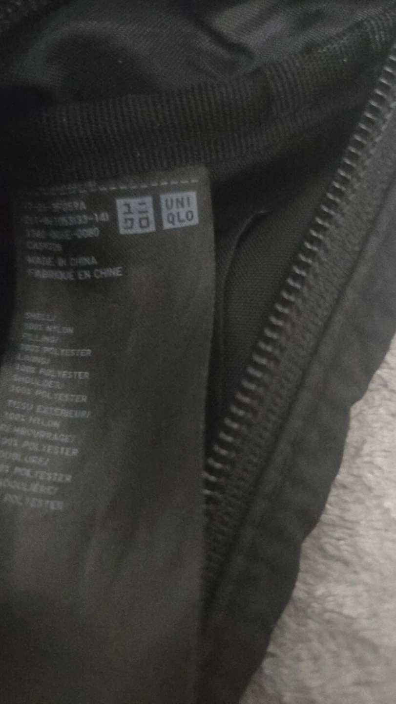 Uniqlo Black Nylon Shoulder Bag - photo 2