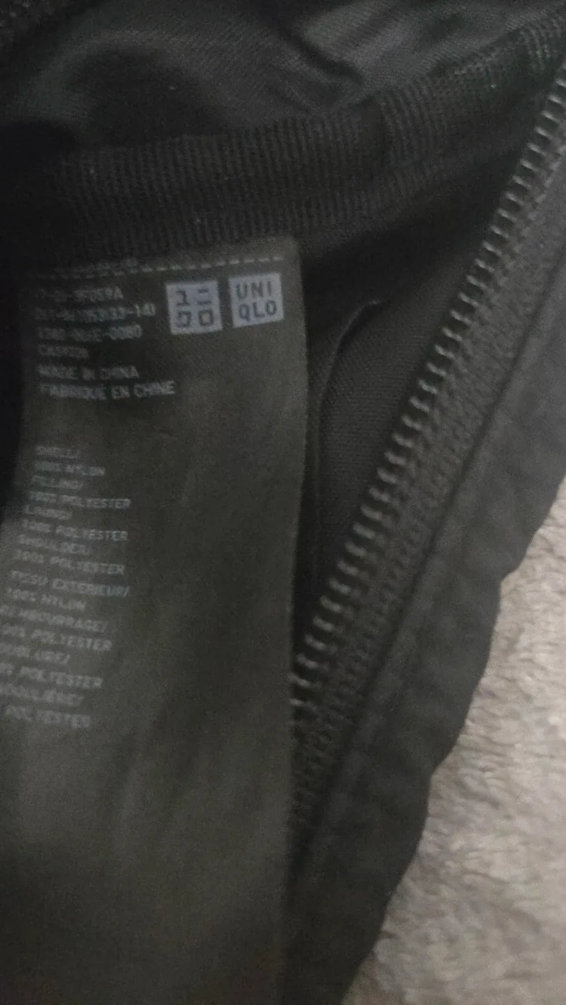 Uniqlo Black Nylon Shoulder Bag image indicator(2)