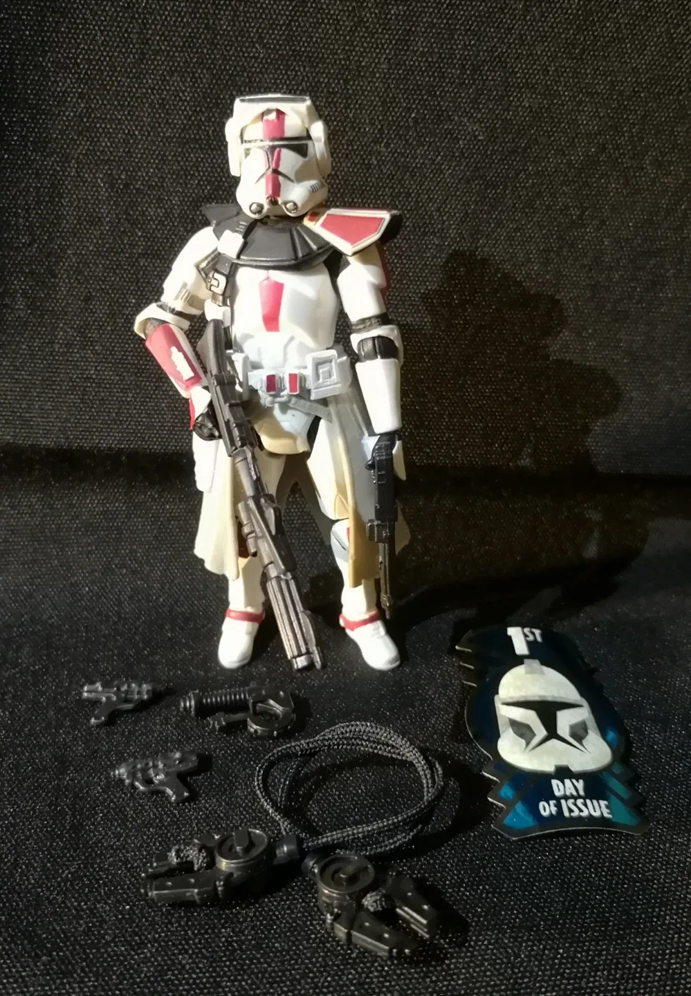 3.75" Clone Trooper Commander Deviss ~ Star Wars Haabro image indicator(7)