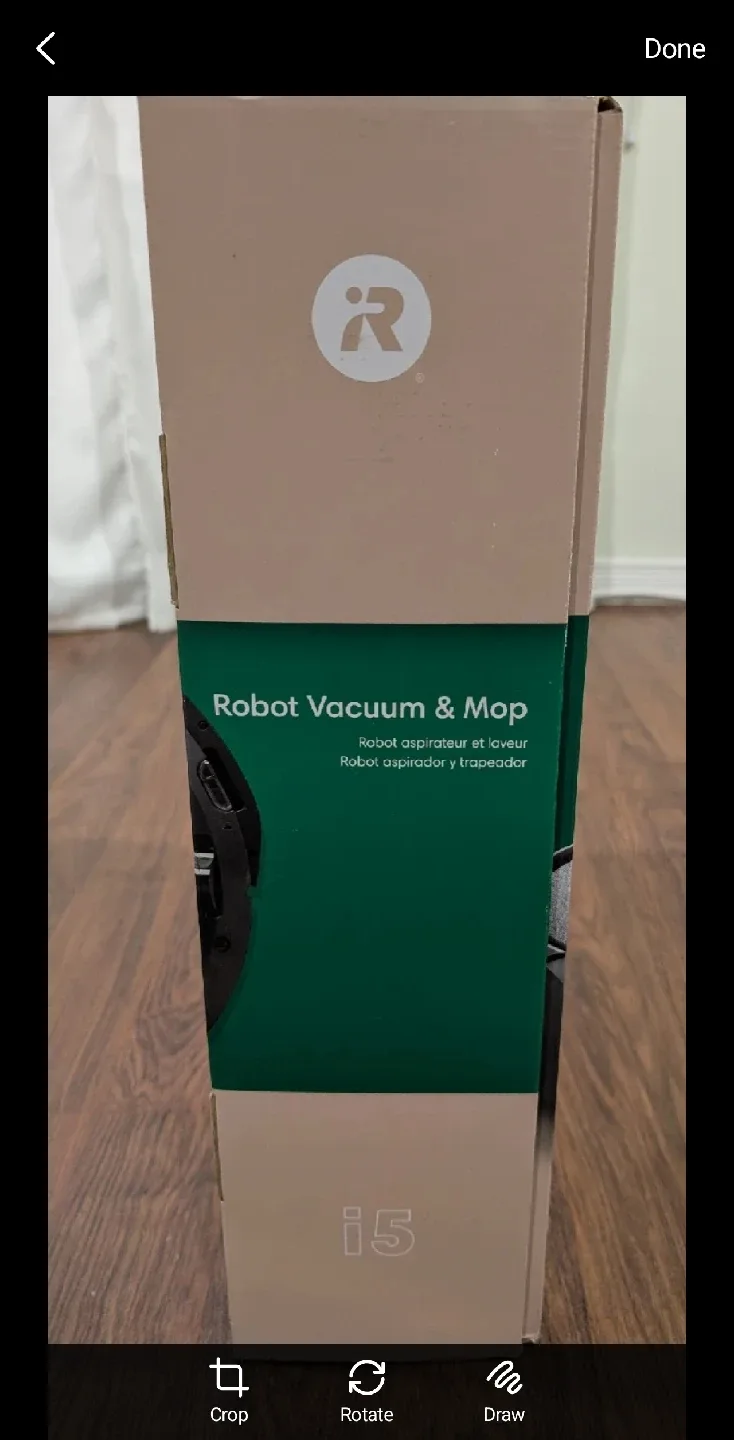 iRobot Roomba Combo i5 Vacuum & Mop – Brand New / Unopened image indicator(4)