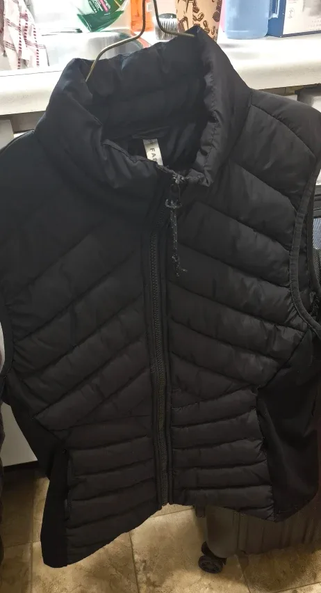 Ladies  black vest ( winter)