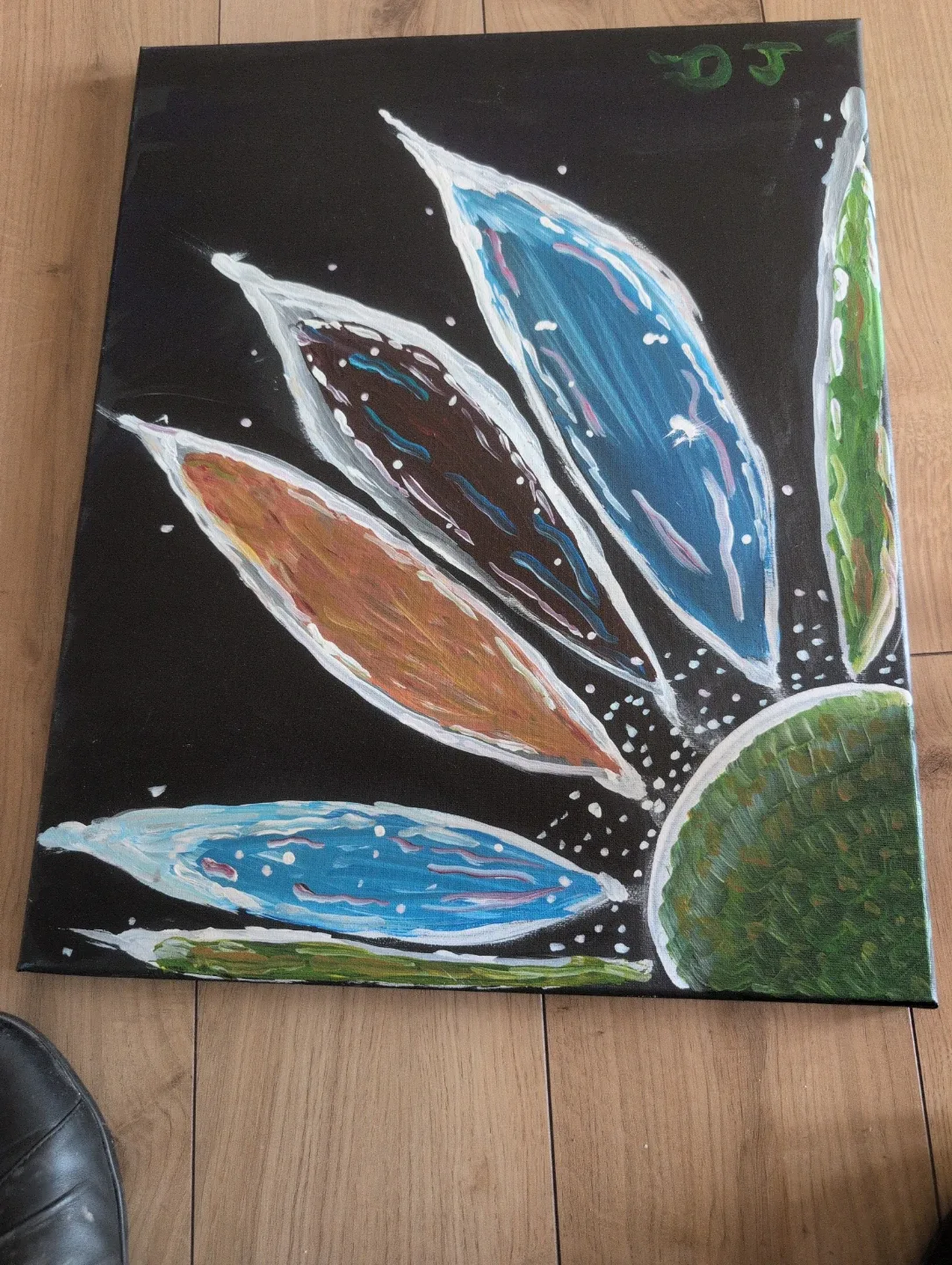 Abstract Floral Painting