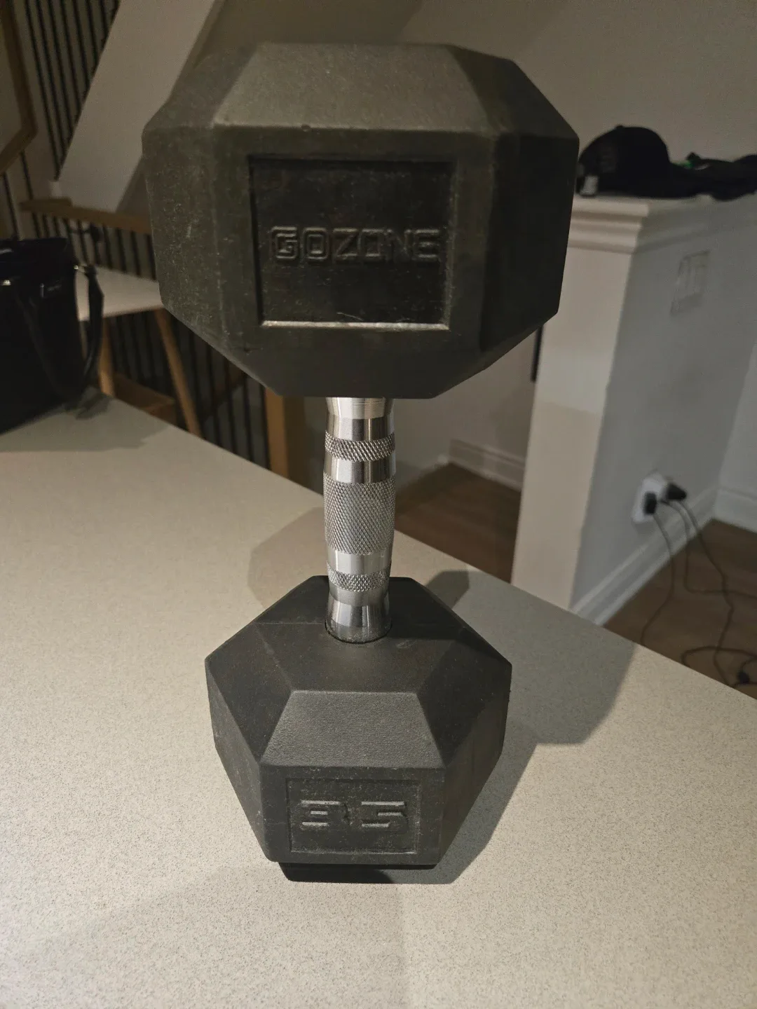 GOZONE 35 lbs Dumbbell