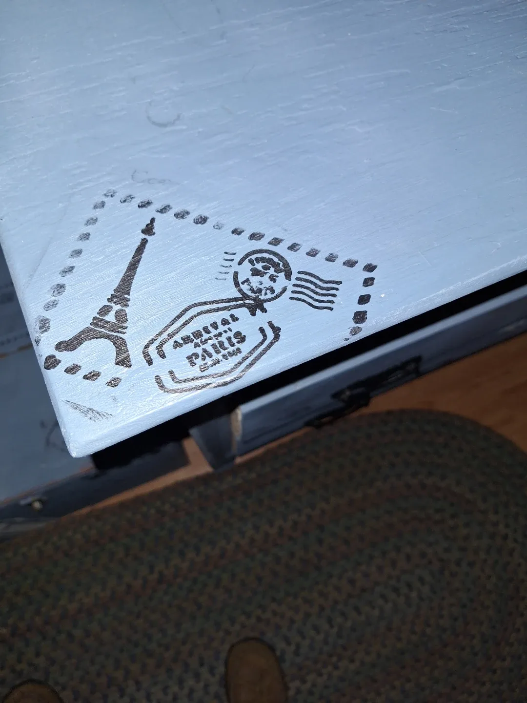 Blue Painted Dresser & Storage Box Set image indicator(3)