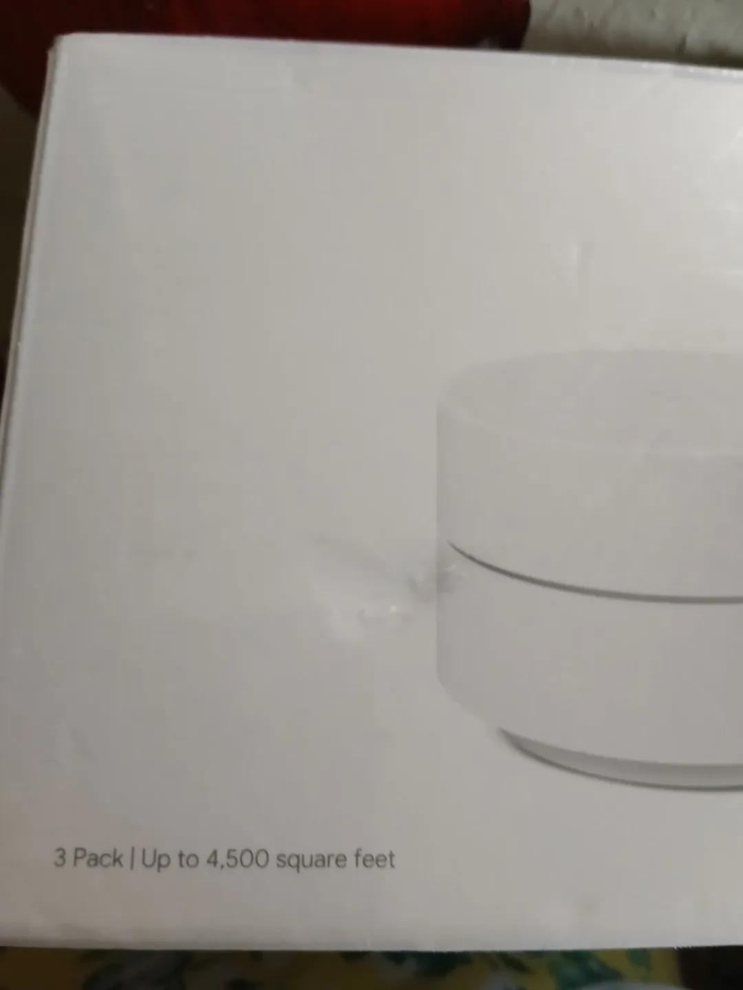 New never used  Google Whole Home Mesh Wi-Fi System (set of 3) image indicator(3)