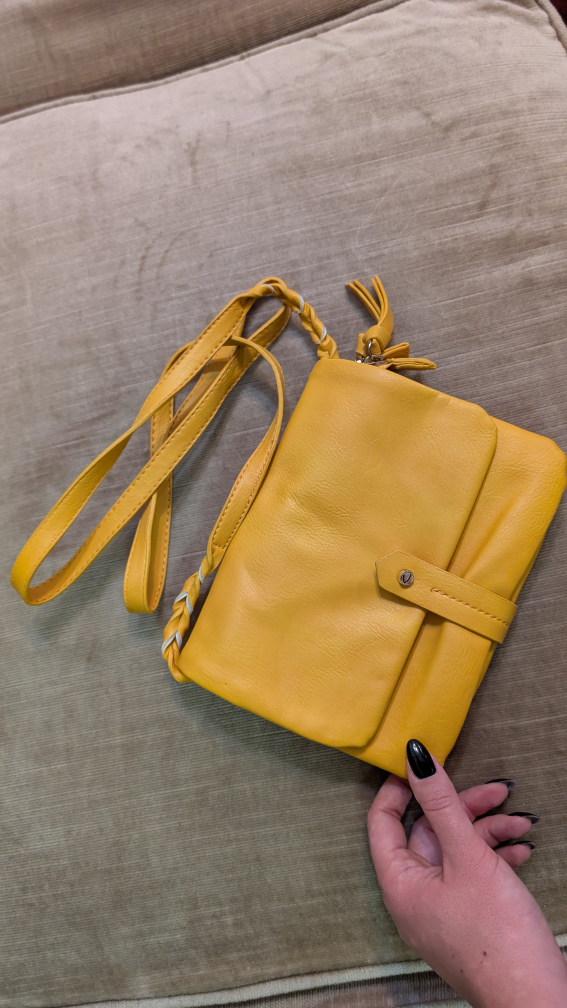 Yellow Crossbody Bag