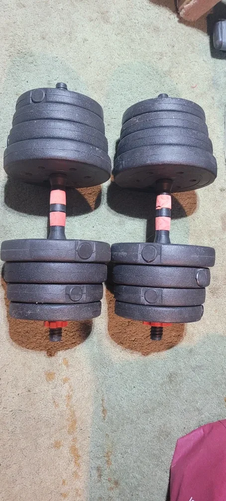 Pair of Adjustable Dumbbells