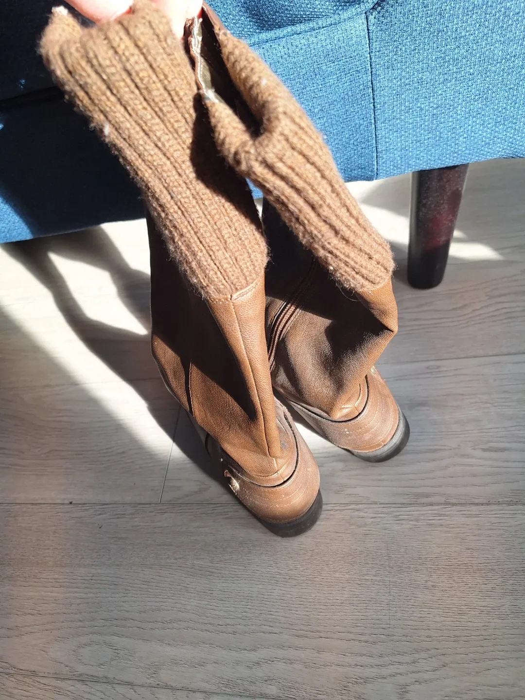 Life Stride Brown Knee High Boots -sz 8.5US image indicator(2)