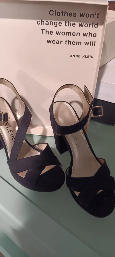 Anne Klein Black Heels