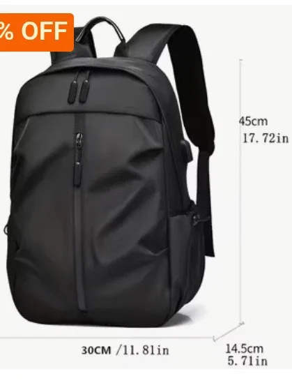 Black travel Backpack never used
