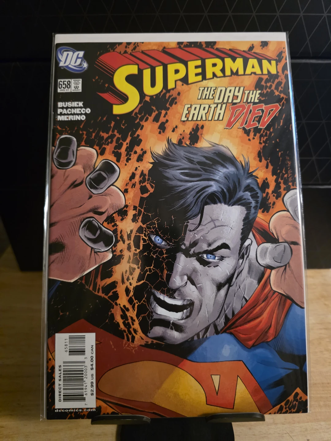 Superman #658 Comic Book - "The Day The Earth Died"