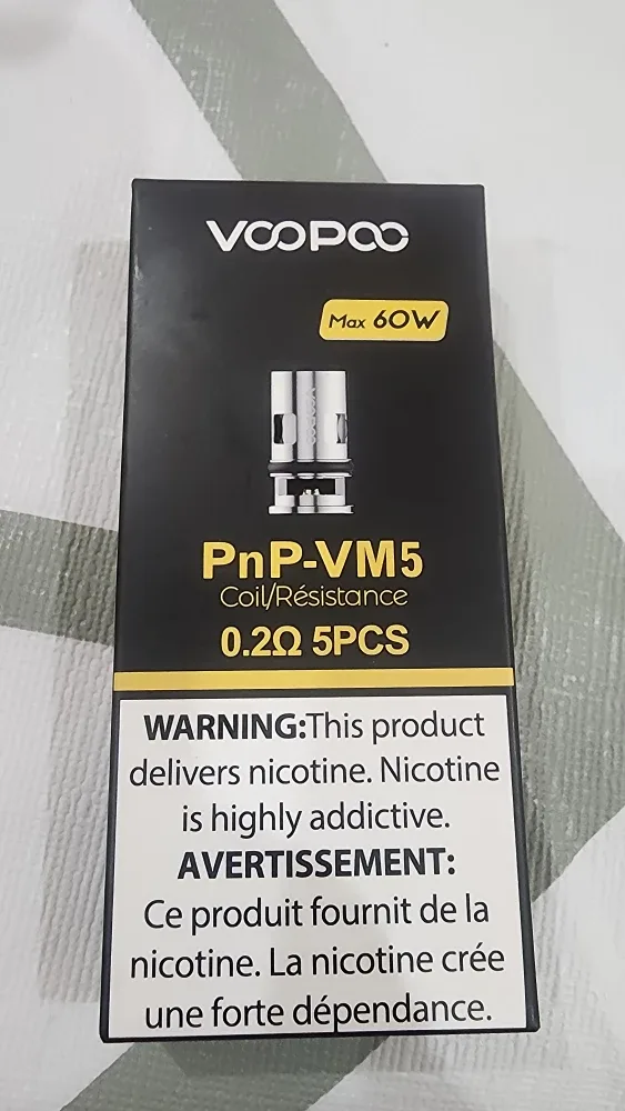VOOPOO PnP-VM5 Coils 0.2Ω 5PCS