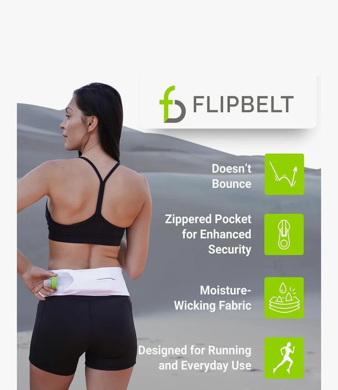 FlipBelt Hands-Free Running Belt - Size XXL image indicator(4)