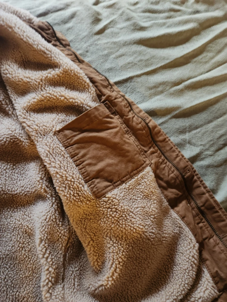 GAP Brown Sherpa Lined Jacket - photo 4