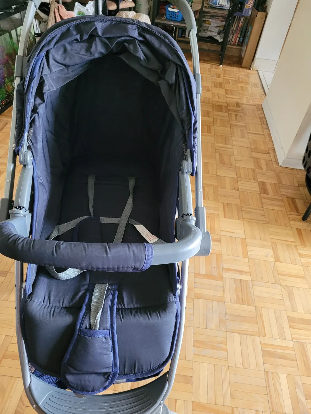 Navy Blue Stroller