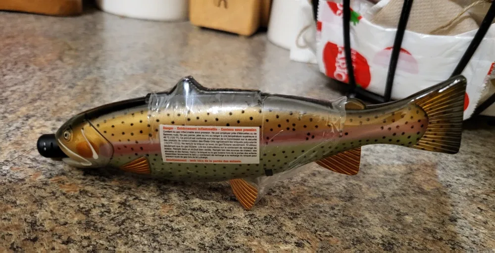 Trout-Shaped Novelty  BBQ Lighter image indicator(4)