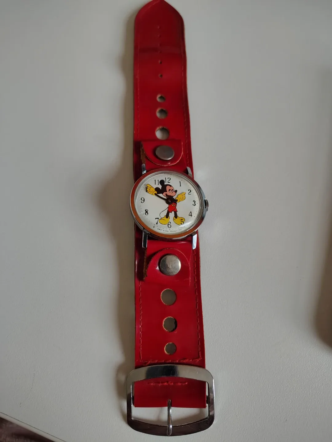 Vintage 1970s Mickey Mouse Wind-Up Watch image indicator(3)