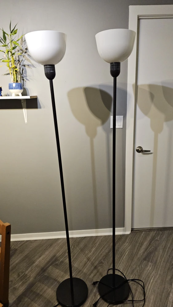 Ikea Floor Lamps - Pair - photo 2