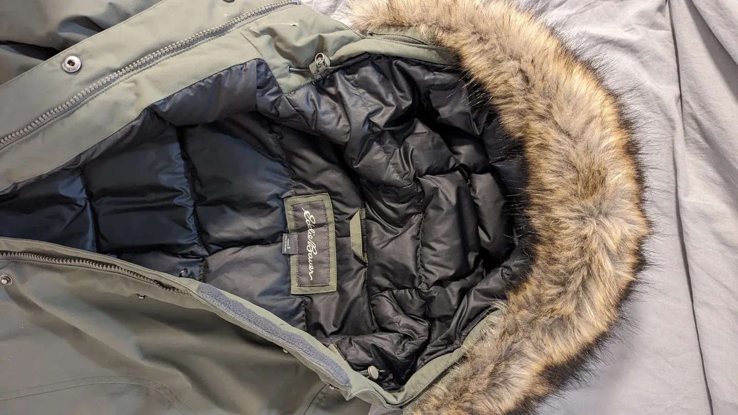 Eddie Bauer Winter Parka Olive Green image indicator(6)