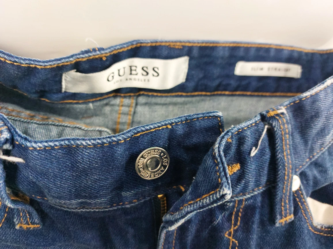 Guess Slim Straight Jeans, Size 32 - photo 2