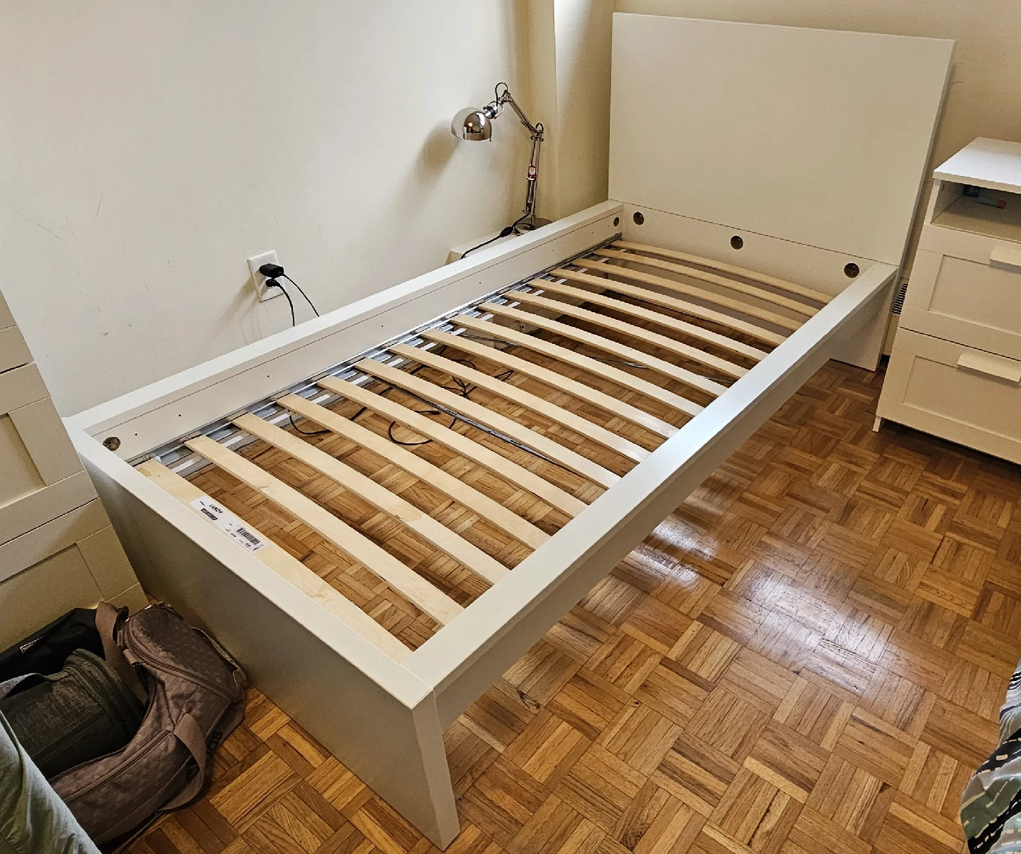 Twin Size IKEA bed with two drawers - photo 5