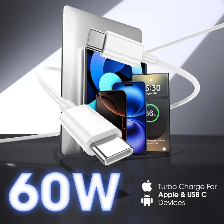 NEW 5pc Pack USB C Cable - photo 3