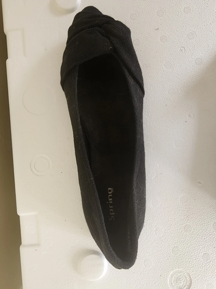 Call It Spring Black Flats - Size 8 worn once - photo 3