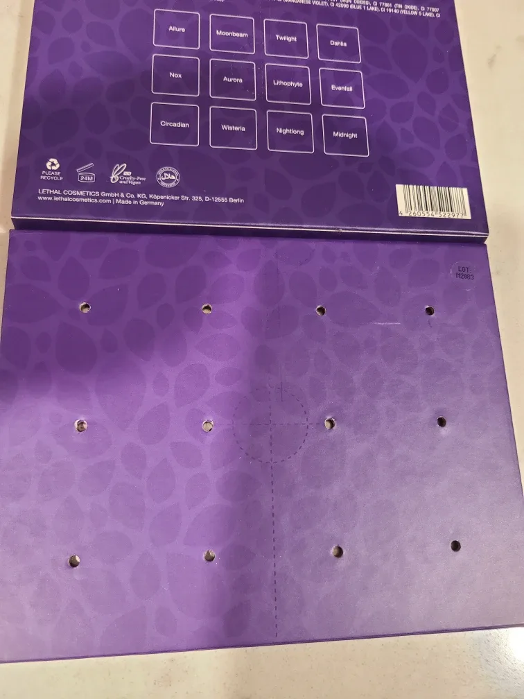 Lethal Cosmetics Nightflower Eyeshadow Palette image indicator(5)