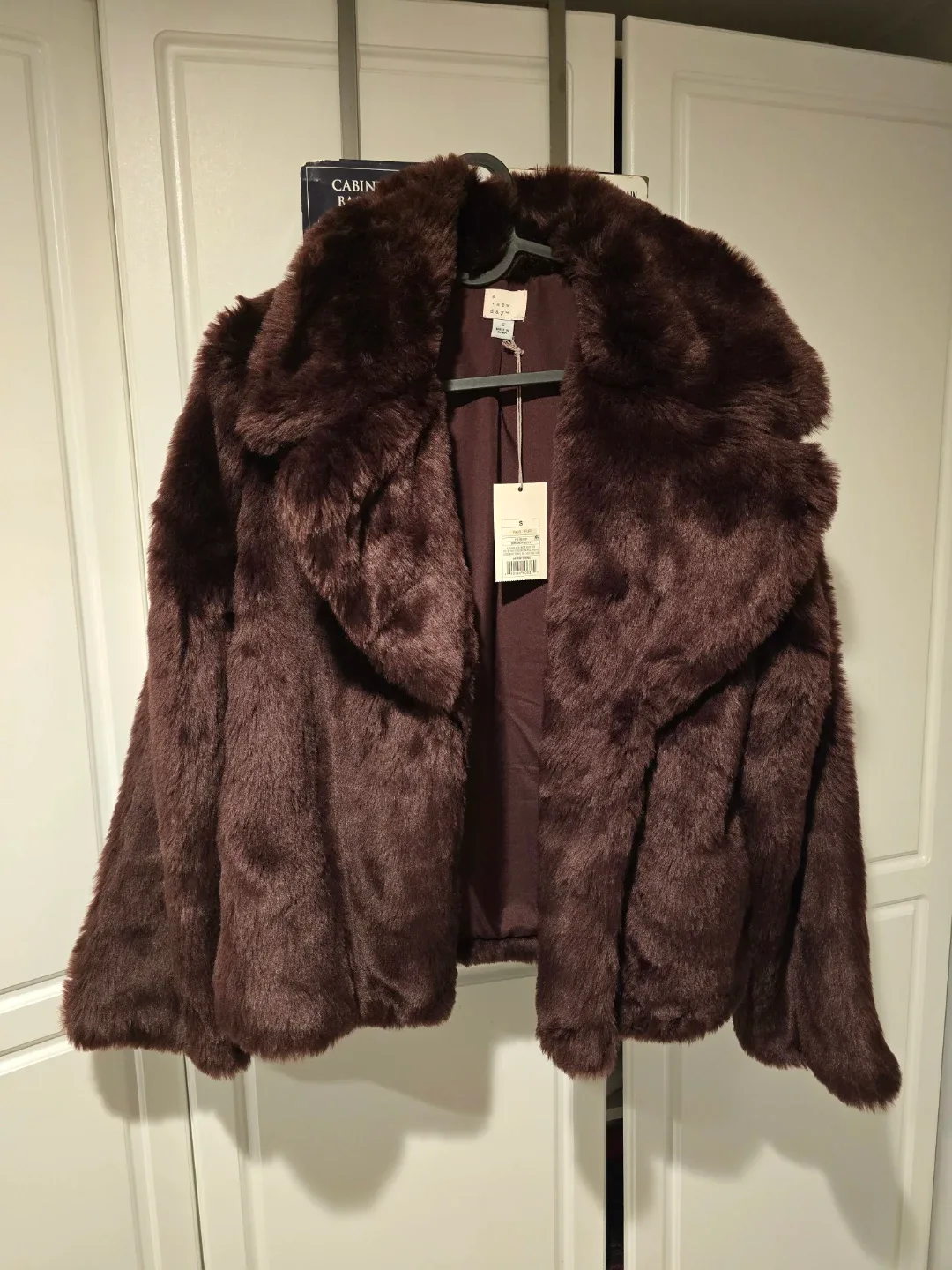 New Day Faux Fur Jacket - Size S image indicator(5)