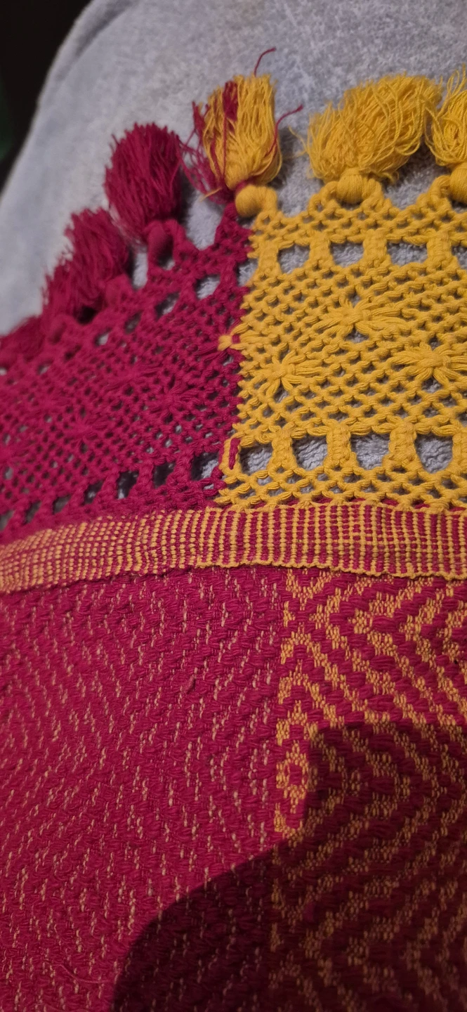 18th Century Loom Weaving Blanket-Italy - photo 3