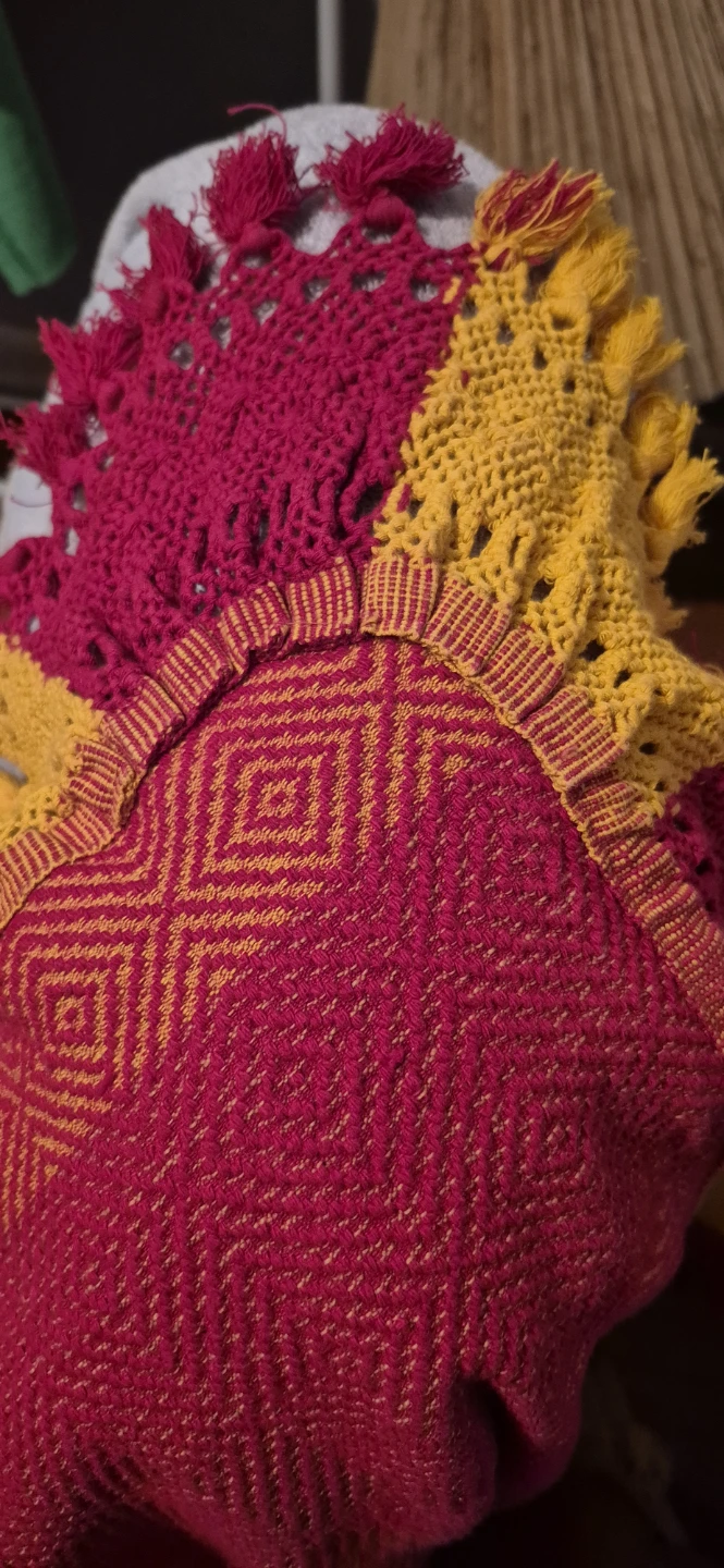 18th Century Loom Weaving Blanket-Italy - photo 4