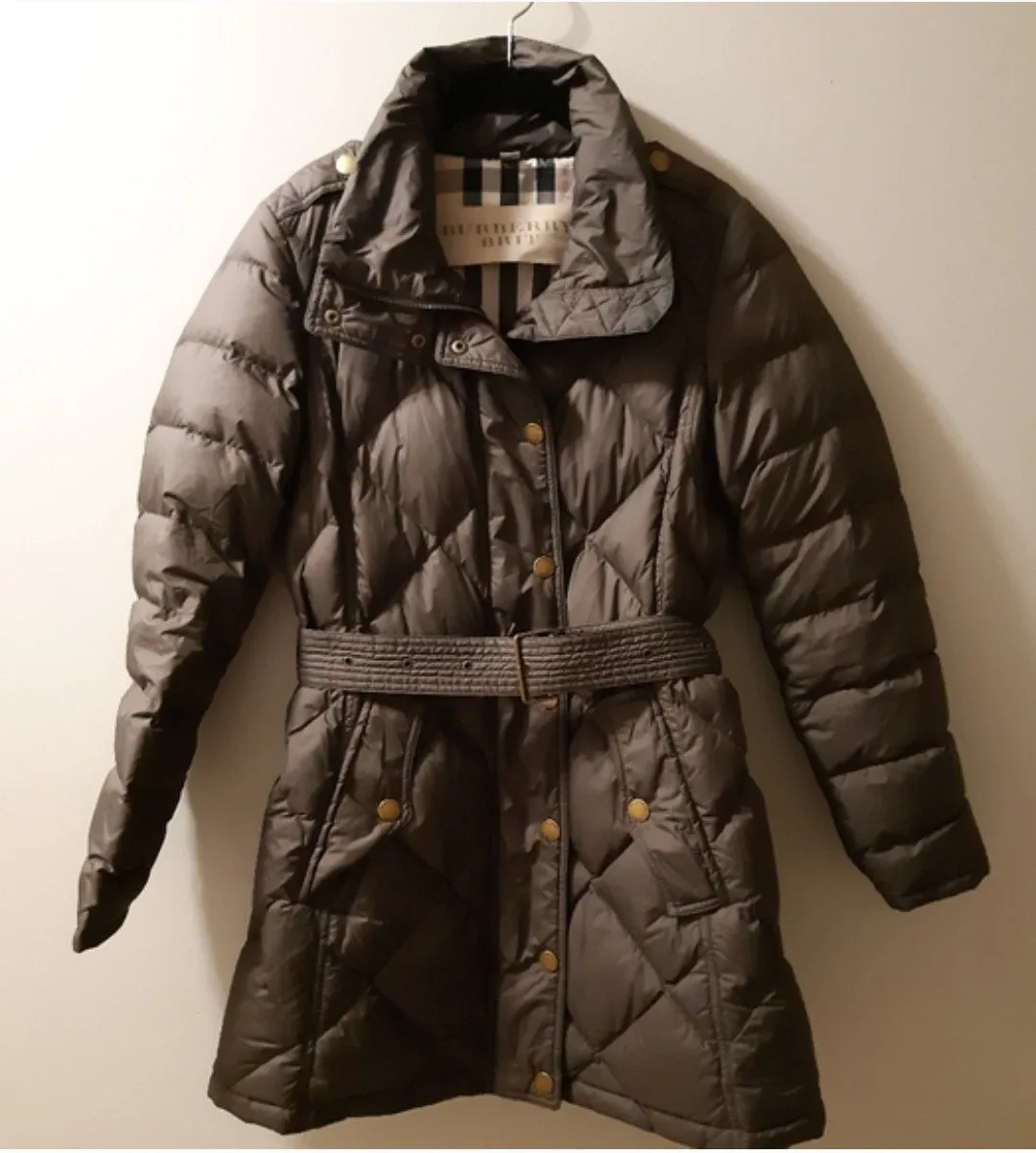 Burberry Brit Quilted Down Puffer Coat