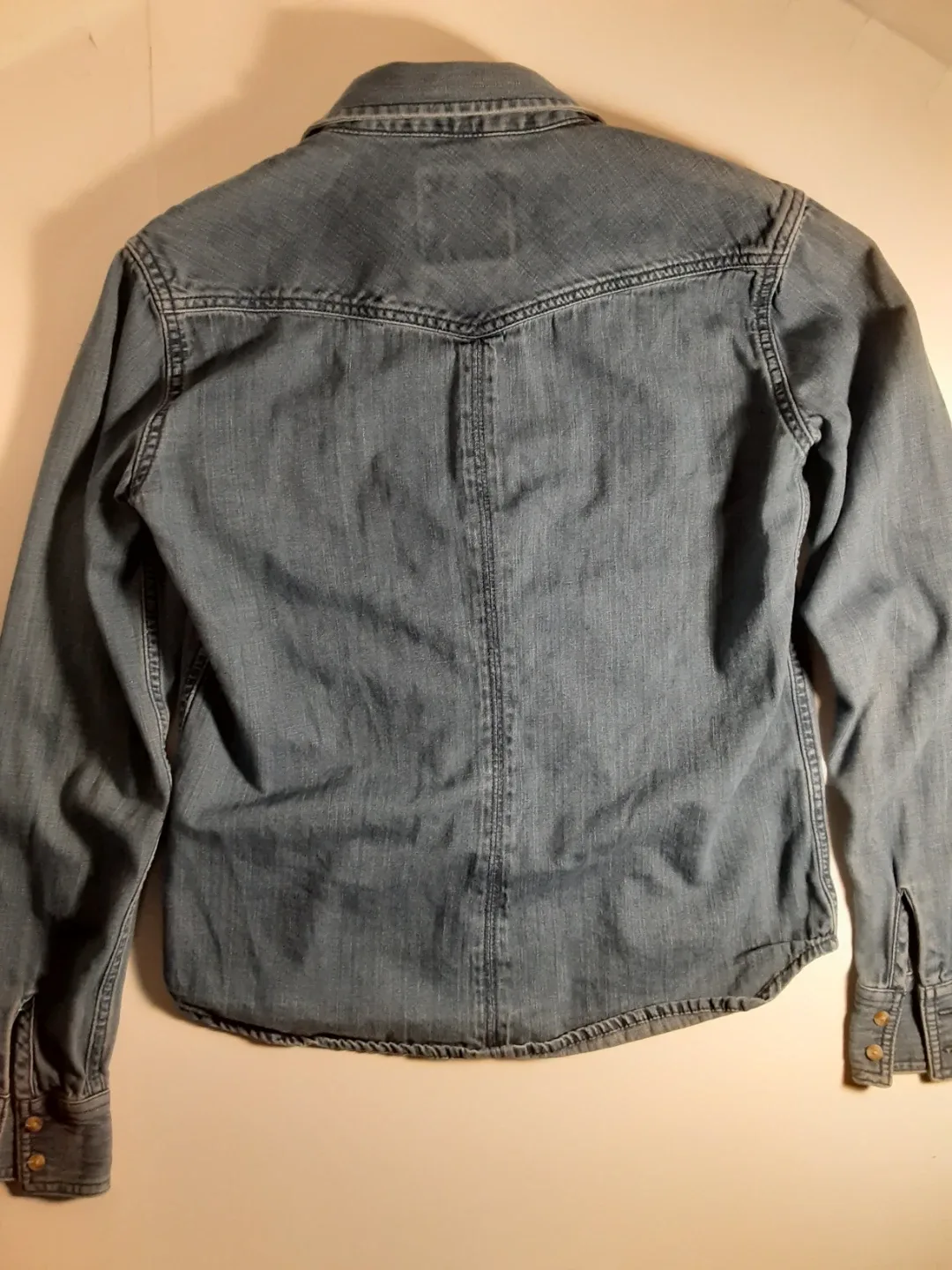 American Eagle - Long Sleeve Button-Up Shirt | S: SM image indicator(5)