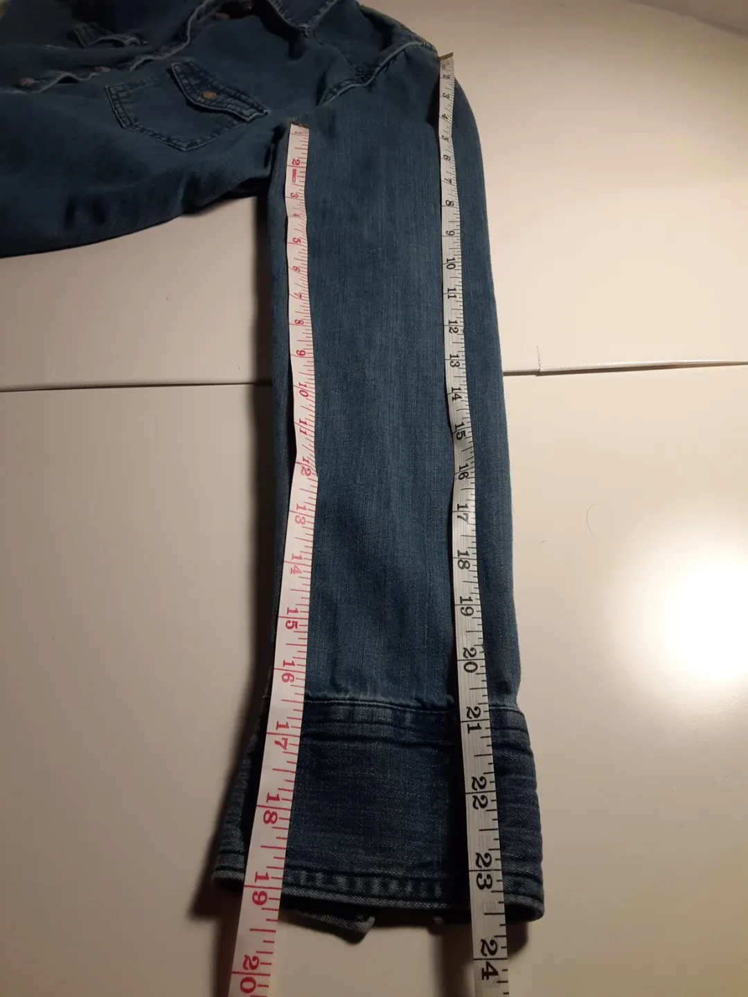 American Eagle - Long Sleeve Button-Up Shirt | S: SM image indicator(9)