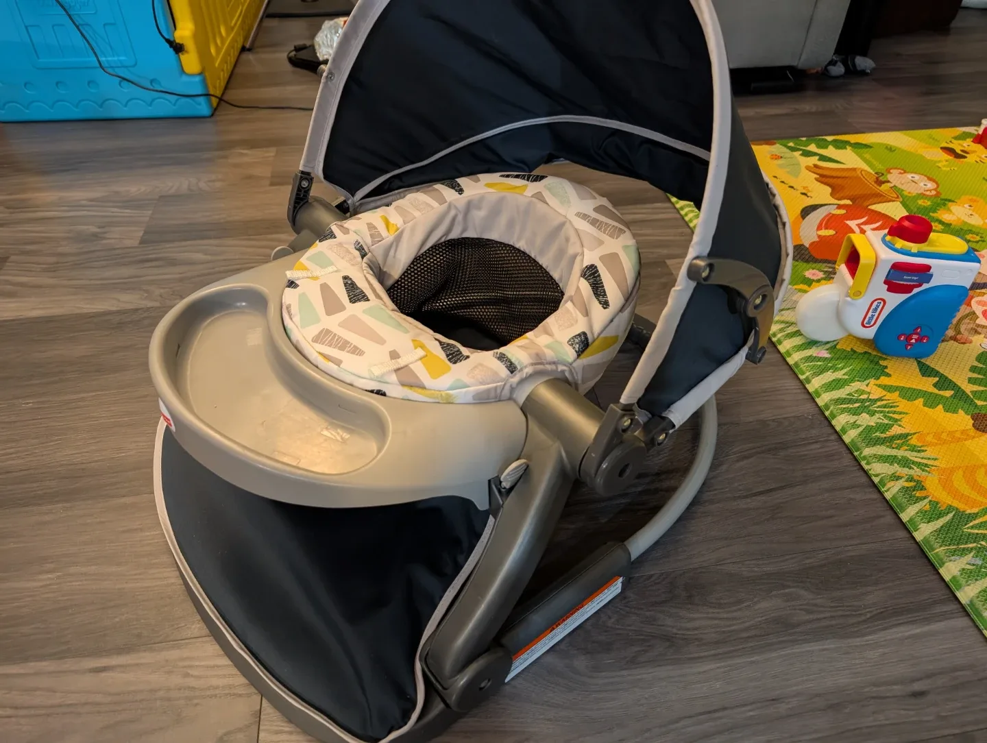 Fisher-Price Sit-Me-Up Floor Seat with Canopy image indicator(3)