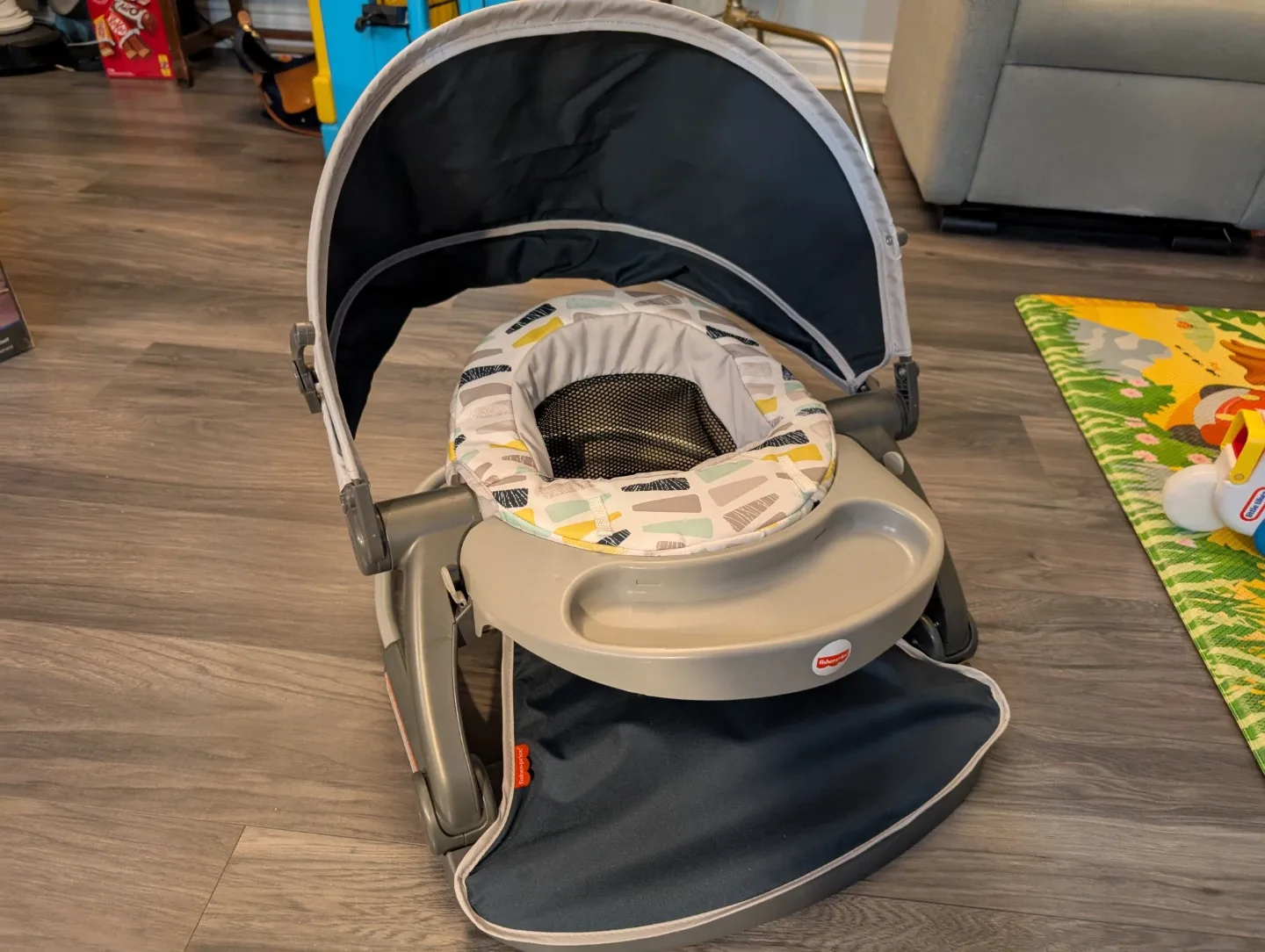 Fisher-Price Sit-Me-Up Floor Seat with Canopy image indicator(5)