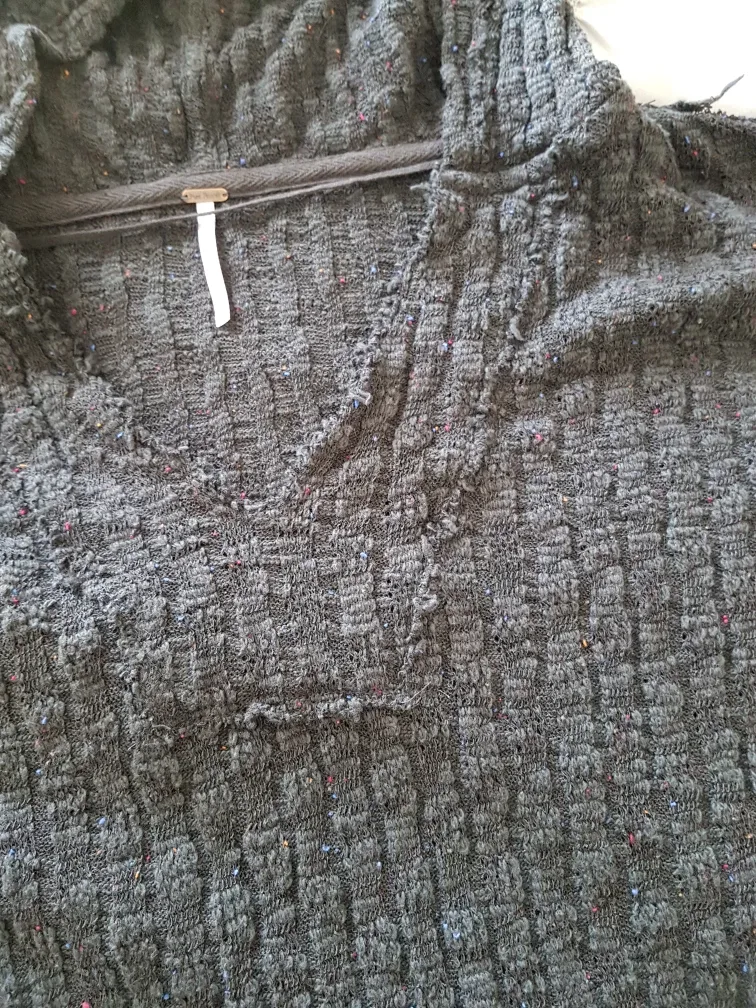 Free People Grey Hoodie, XL image indicator(4)