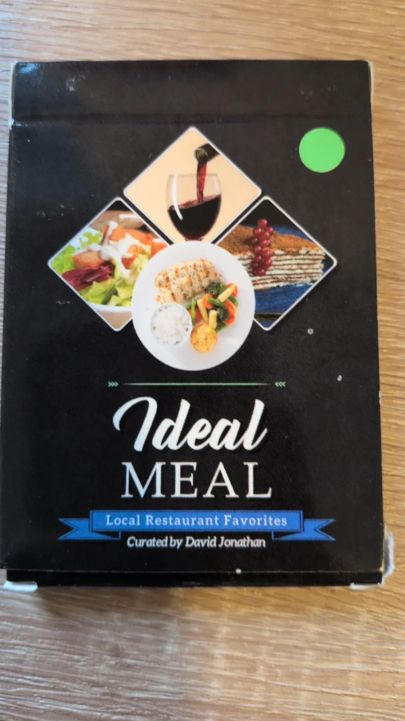 Mentalism trick Ideal Meal by David Jonathan