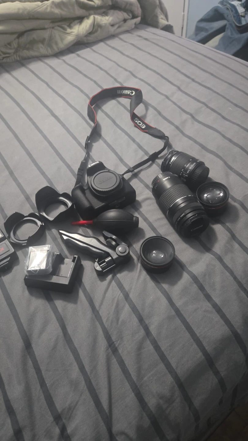Canon EOS Rebel T7 Camera Bundle