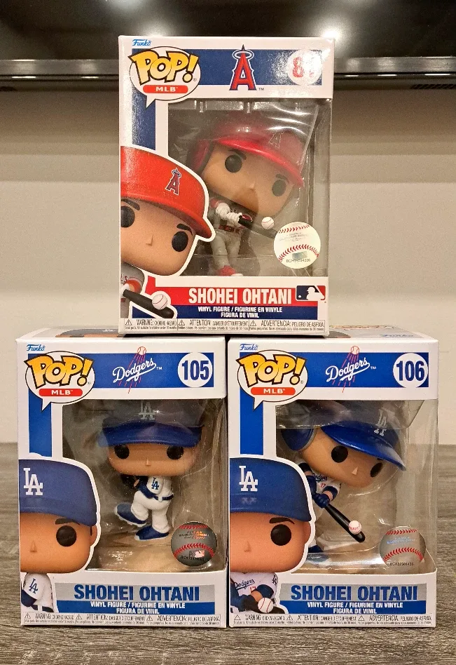 ⚾️ Shohei Ohtani ⚾️ LA Angels | LA Dodgers | Funko Pop Lot image indicator(8)