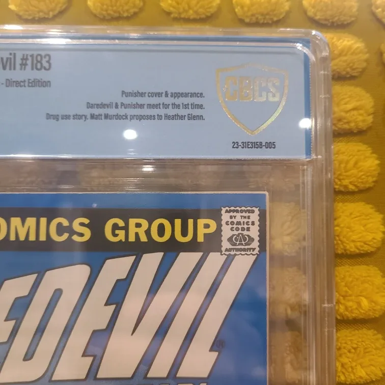 Daredevil #183 Comic Book - CBCS 9.4 image indicator(3)